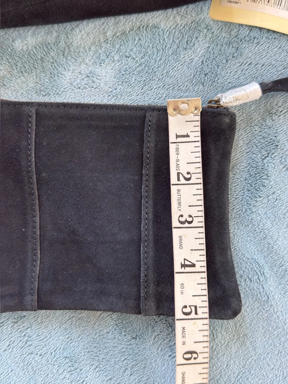 TOMS Black Soft Suede Cosmopolitan Tote